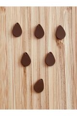 Patik Yazma Abiye Çanta Cüzdan Işleme Damla Pul. Fimo Hamur 25gr Tahmini 190x200adet 8x12mm No;4.