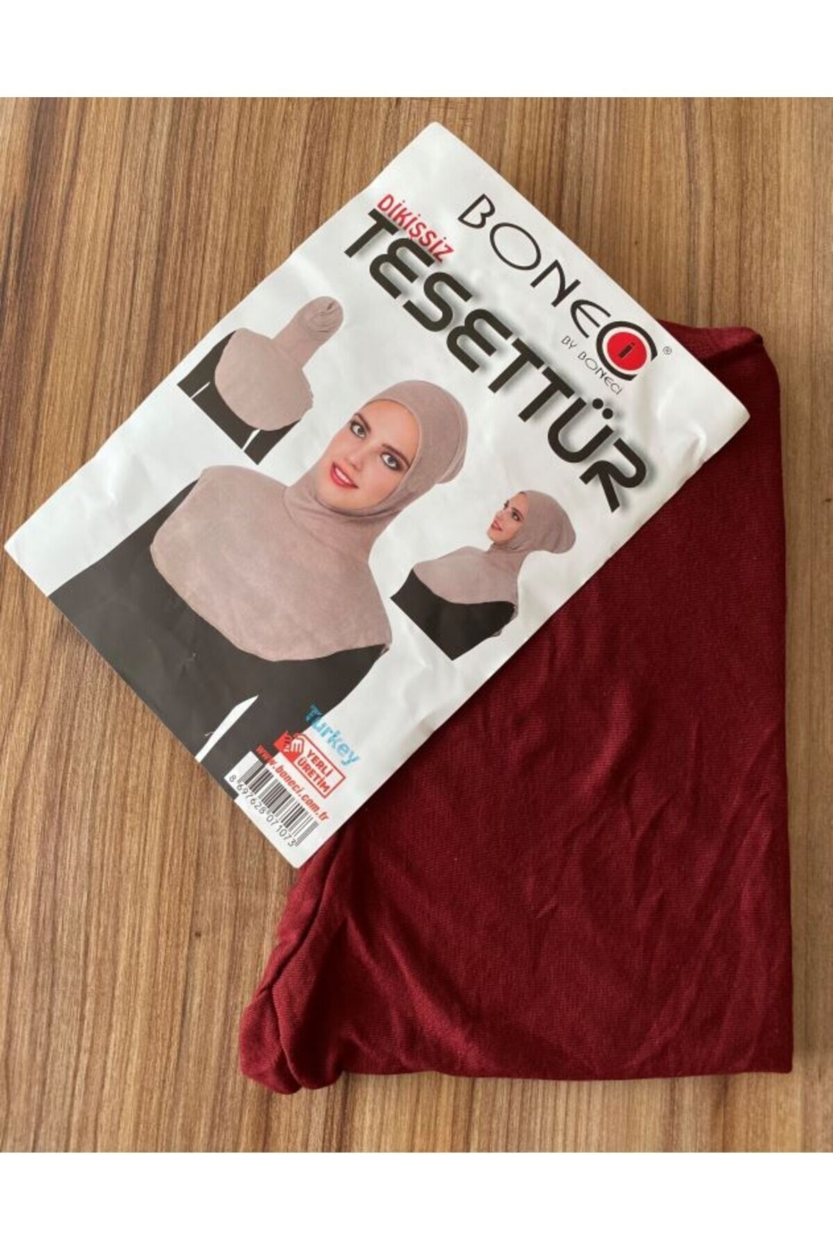 Dikişsiz Tesettür Boyunluklu Bone