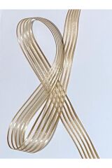 Çizgili Şifon Kurdele. 2.5cm X 1,2metre.