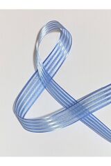 Çizgili Şifon Kurdele. 2.5 Cm