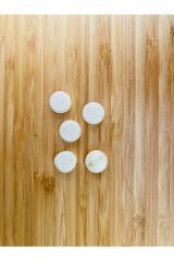 Bebe Hırka, Yelek ve Amigurumi Ayıcık Desen Düğme. 15mm. 5'li Pkt. Renk: Krem/Beyaz.