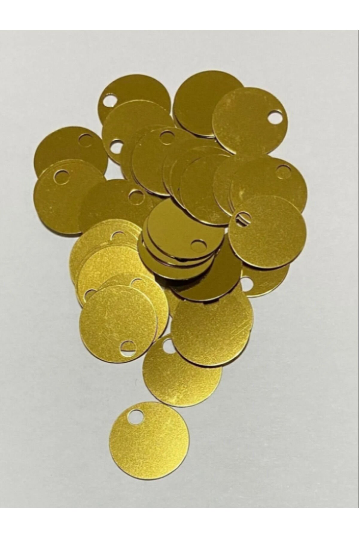 Patik, Çanta, Supla Ve Makrame El Işleme Pul. 20mm 25gr. Açık Altın Sarısı.