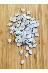 Kozalak Oya, Abiye, Halhal, Bileklik, Kolye Vb. Pleksi Metalik Kaplama Plastik El Işleme Pul. 20gr.