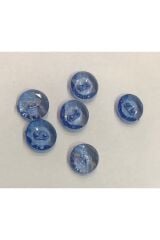 Şeffaf Plastik Bebe Düğmesi.1.3cm. 6'lı Paket.