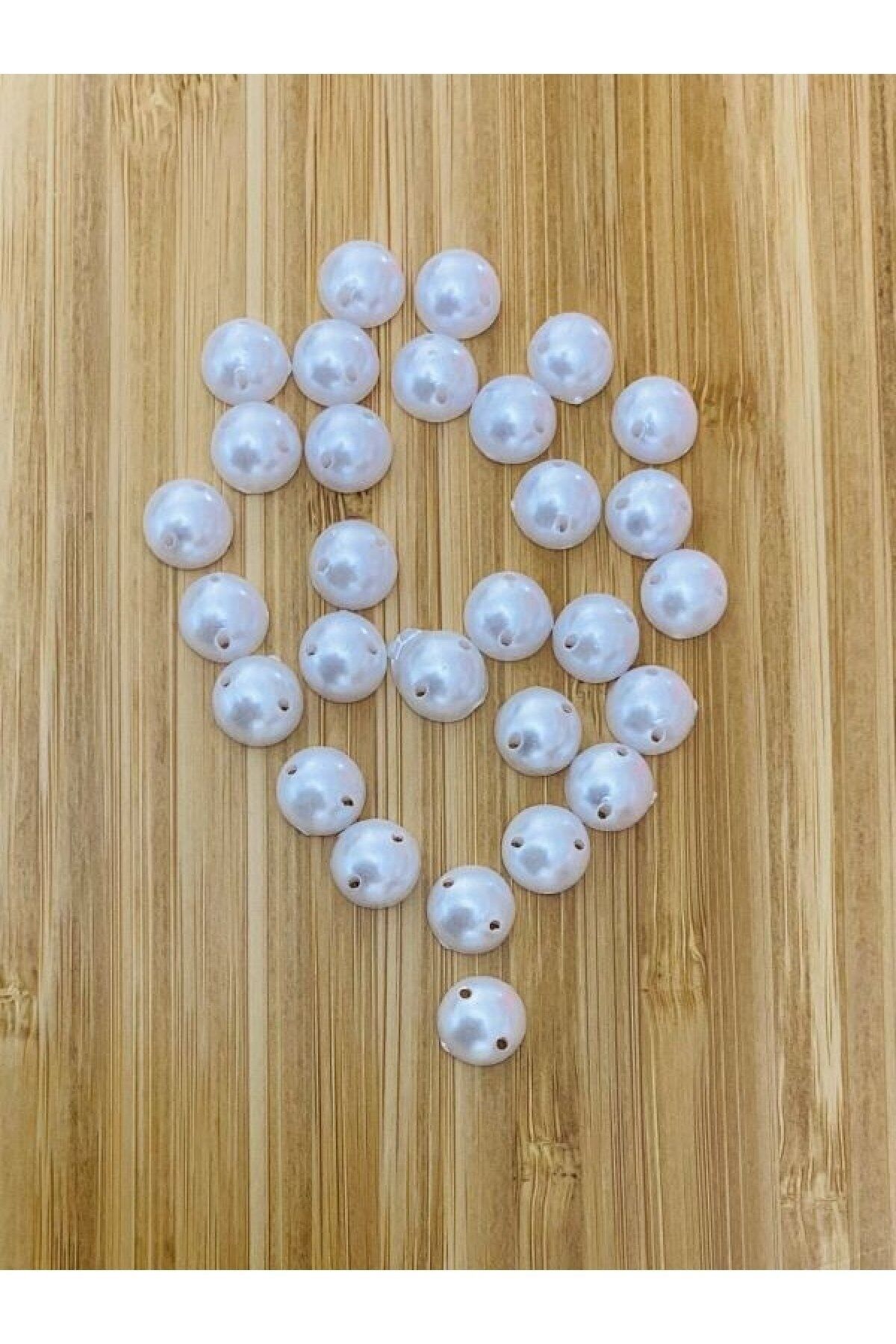 Dikmeli El Işleme Yarım Inci. Byz. 10mm.