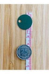 Patik, çanta, supla ve makrame el işleme pul 20mm 25gr Koyu Zümrüt yeşili.