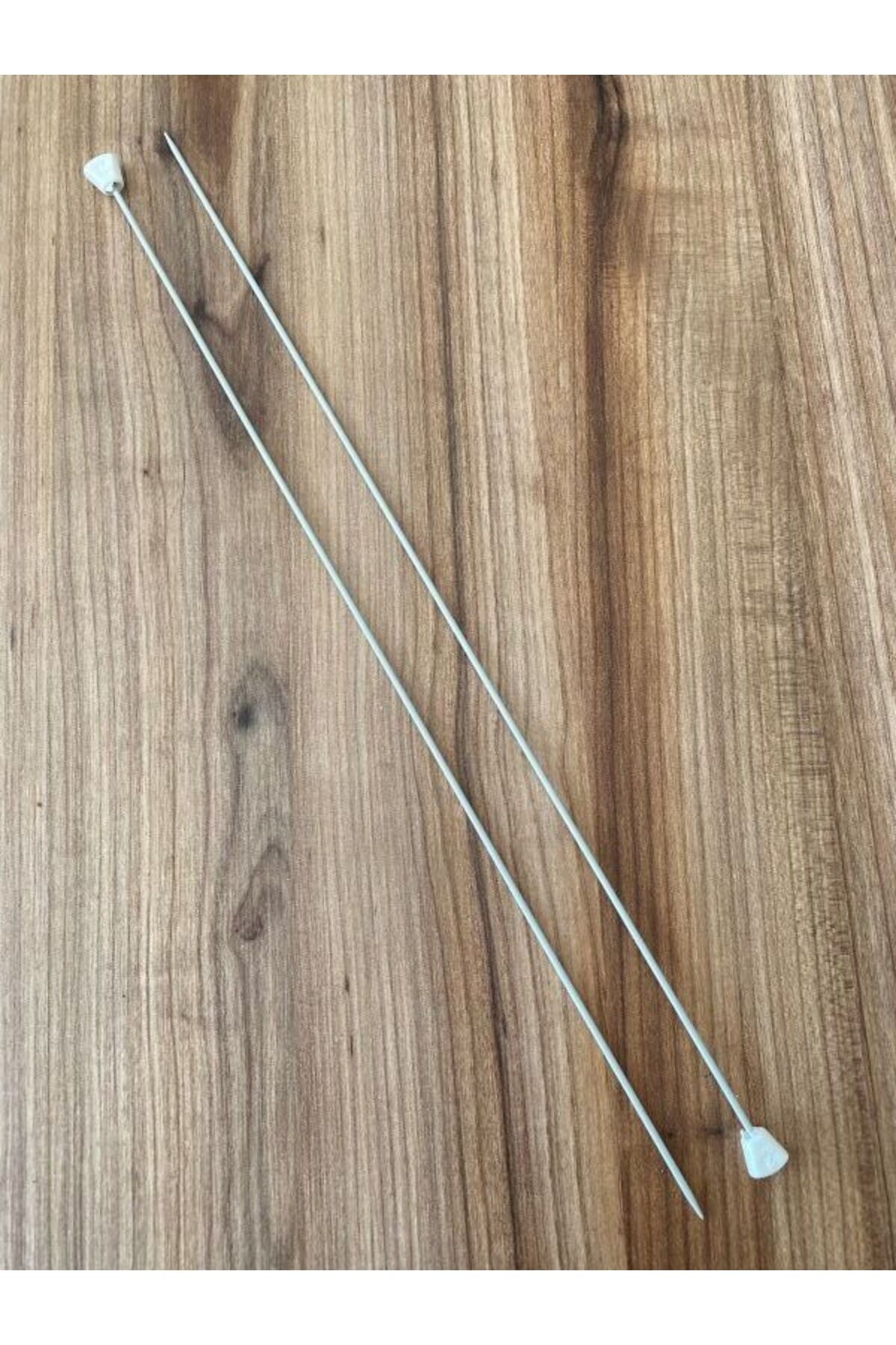 Klasik Aluminyum Örgü Şiş 35cm.