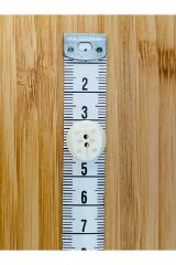 Bebe Hırka, Yelek ve Amigurumi uğur böceği Desen Düğme. 15mm. 5'li Pkt. Renk: Krem/Beyaz.