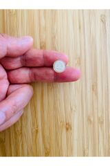 Bebe Hırka, Yelek ve Amigurumi Yelken Desen Düğme. 15mm. 5'li Pkt. Renk: Krem/Beyaz.