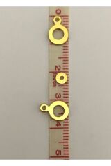 Kulplu Yuvarlak Analı Kızlı. Oya, Abiye, Halhal, Bileklik, Kolye. Pleksi Plastik El Işleme Pul. 20gr