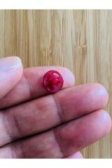 Dikmeli Plastik Çıtçıt 1cm (10mm) 10'lu (10 Çift) Paket. Renk: Kırmızı.