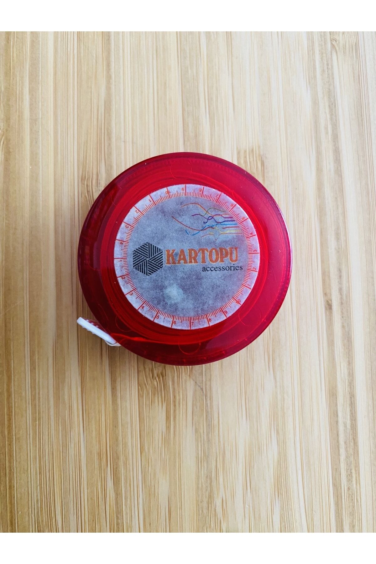 Otomatik Mezura. 150cm. 60 Inç. Kırmızı