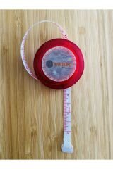 Otomatik Mezura. 150cm. 60 Inç. Kırmızı