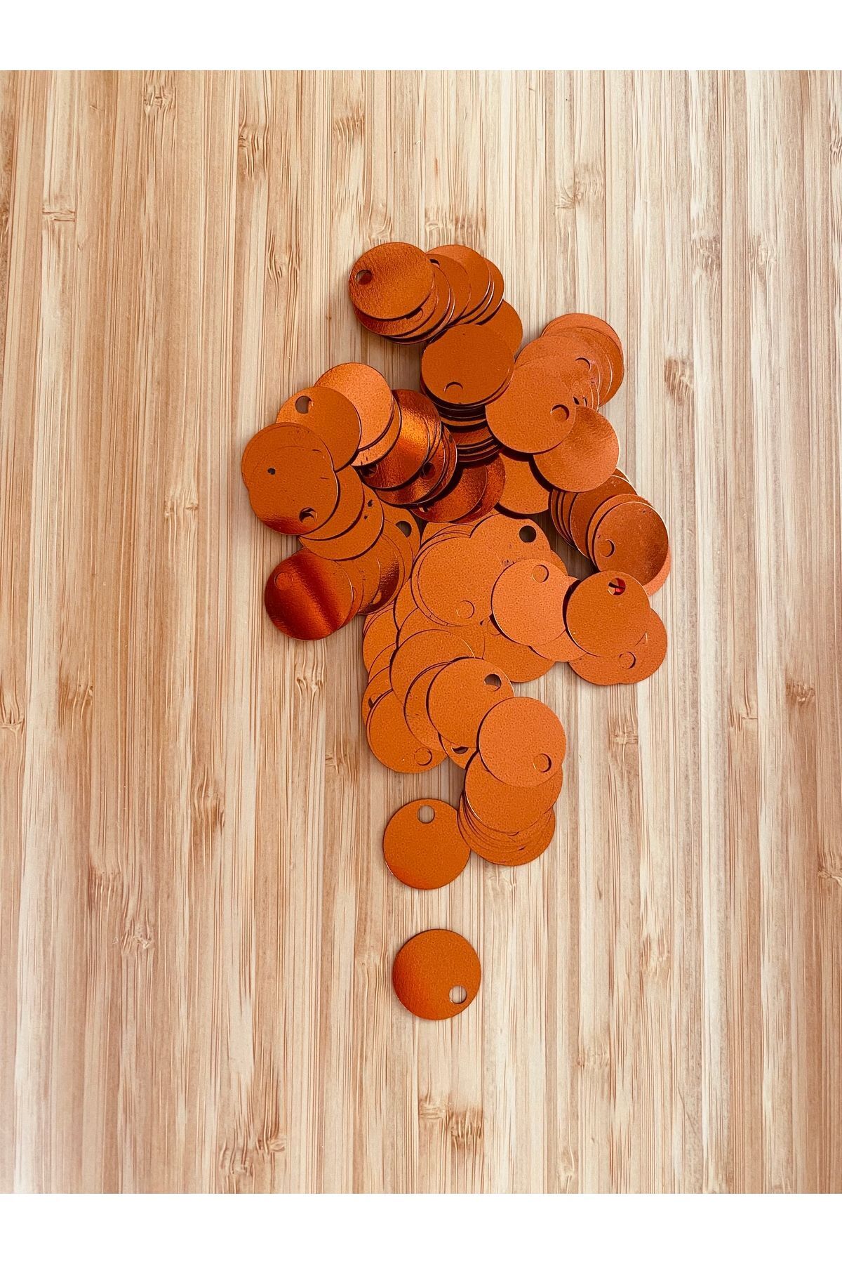 Patik,çanta, Supla Ve Makrame El Işleme Pul 20mm 25gr Kiremit No;15