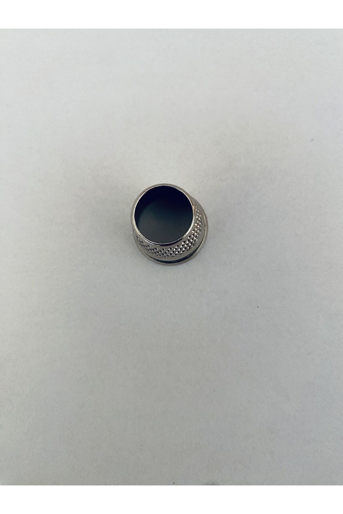 Terzi Parmak Koruma Açık Uç Metal Yüksük.