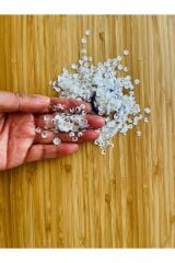 Payet Pul 6,5mm. Takriben 15 Gram. Beyaz.