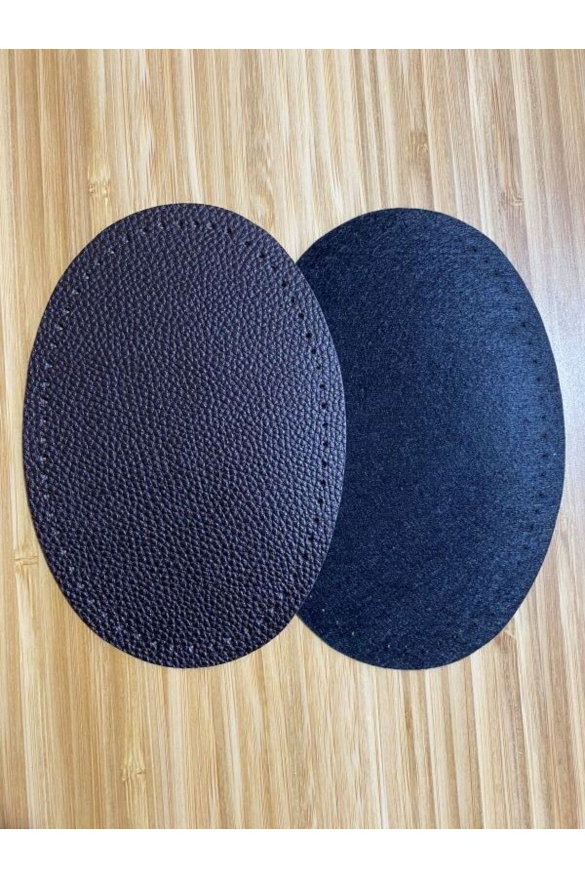 Dirsek Yaması Suni Deri Dikmeli. 10x14.5cm Bir Çift.