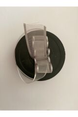 Şifon Kurdele 2.5cm X 20metre. Renk No:15 Gri.