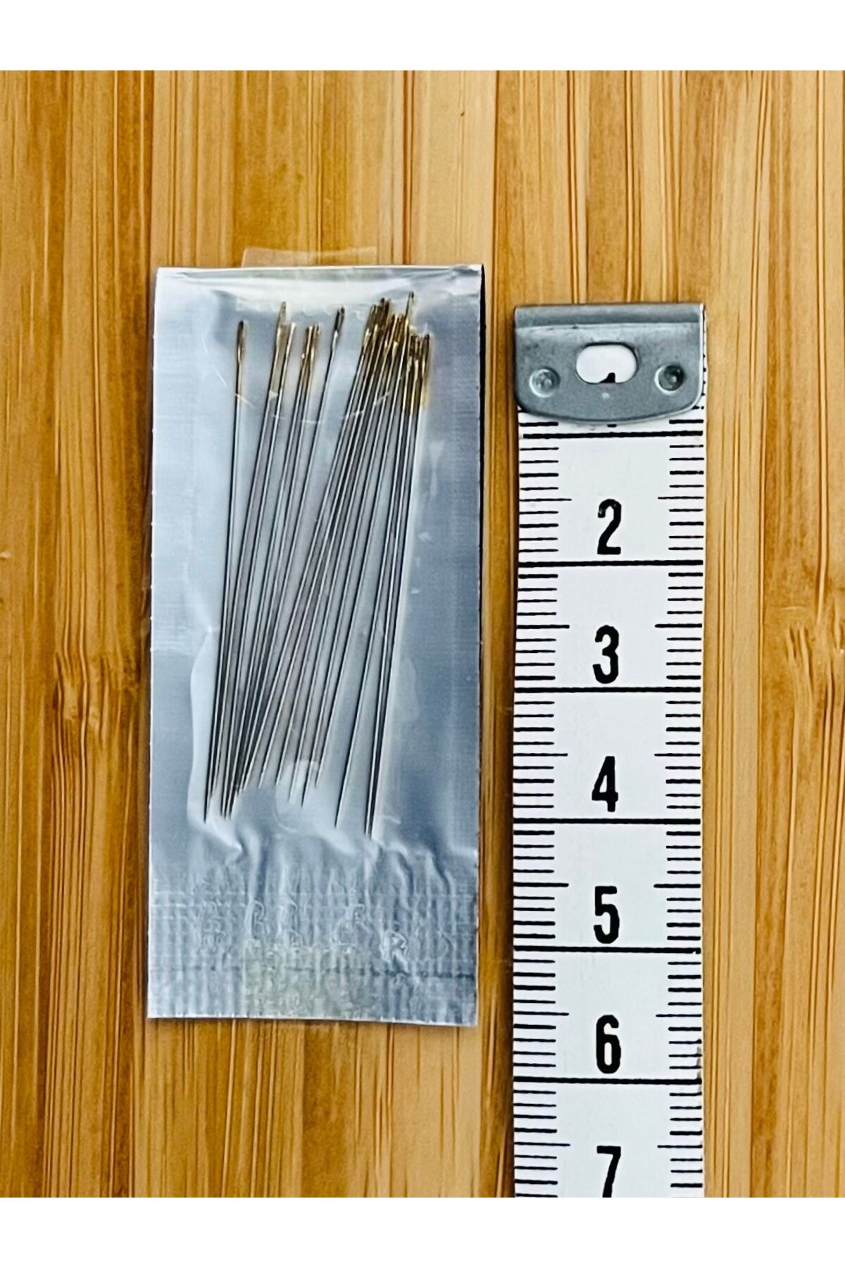 Kum Boncuk iğnesi. No: 12. 1 Paket.