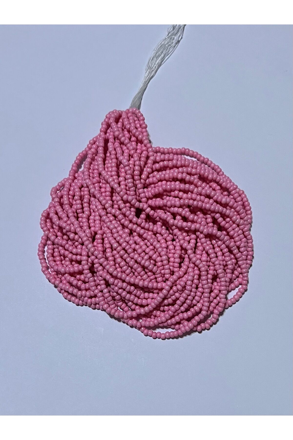 Pembe. Kum Boncuk Çekoslovakya, Adana, Hapishane Işi, Iğne Oyası Ve Işleme Boncuğu 12dizi