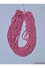 Pembe. Kum Boncuk Çekoslovakya, Adana, Hapishane Işi, Iğne Oyası Ve Işleme Boncuğu 12dizi