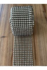 Perçin Gümüş Dekoratif Şerit 9mm.