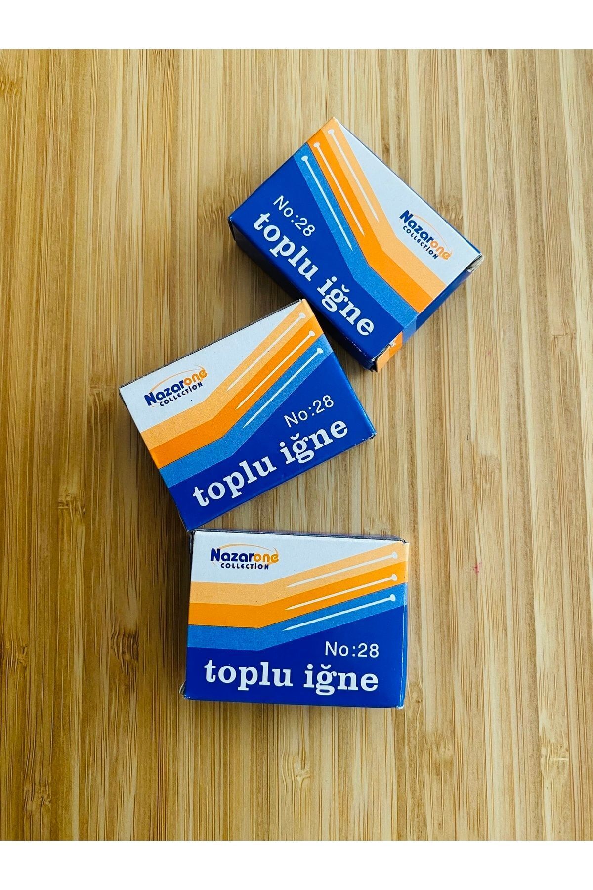 Düğün Ve Nişan Takı Toplu Iğne 28mm. 3'lü.