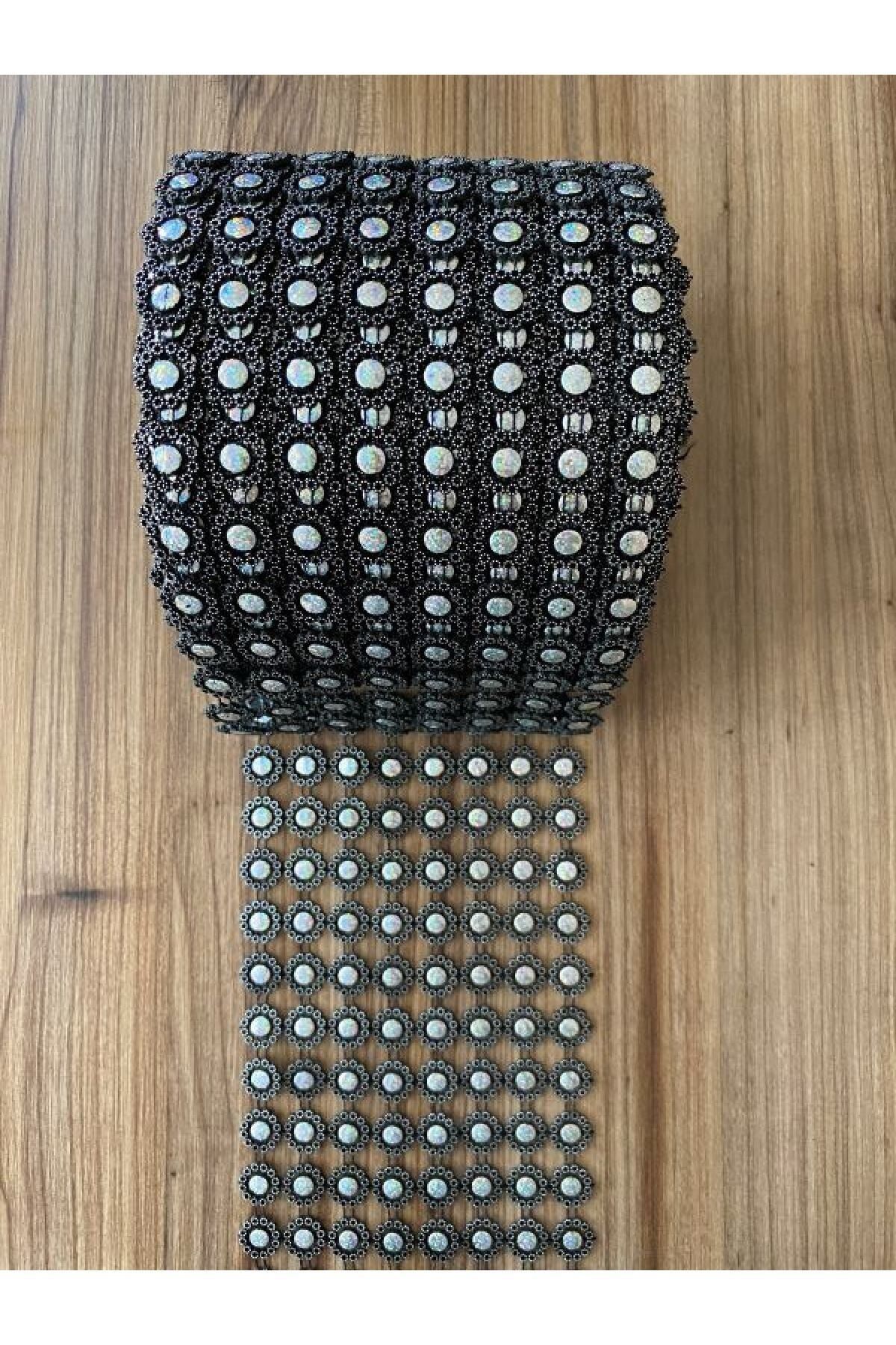 Perçinli Halka Dekoratif Şerit 1.5 cm