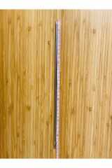 Dolu Çelik Örgü Şiş. 34 cm. No:3. Uyarı: Ucu sivri batma riski var