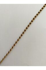 4mm Şerit Yarım Inci. Kahve. 4 Metre.