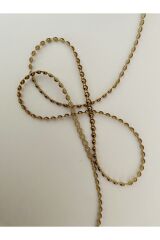 4mm Şerit Yarım Inci. Kahve. 4 Metre.