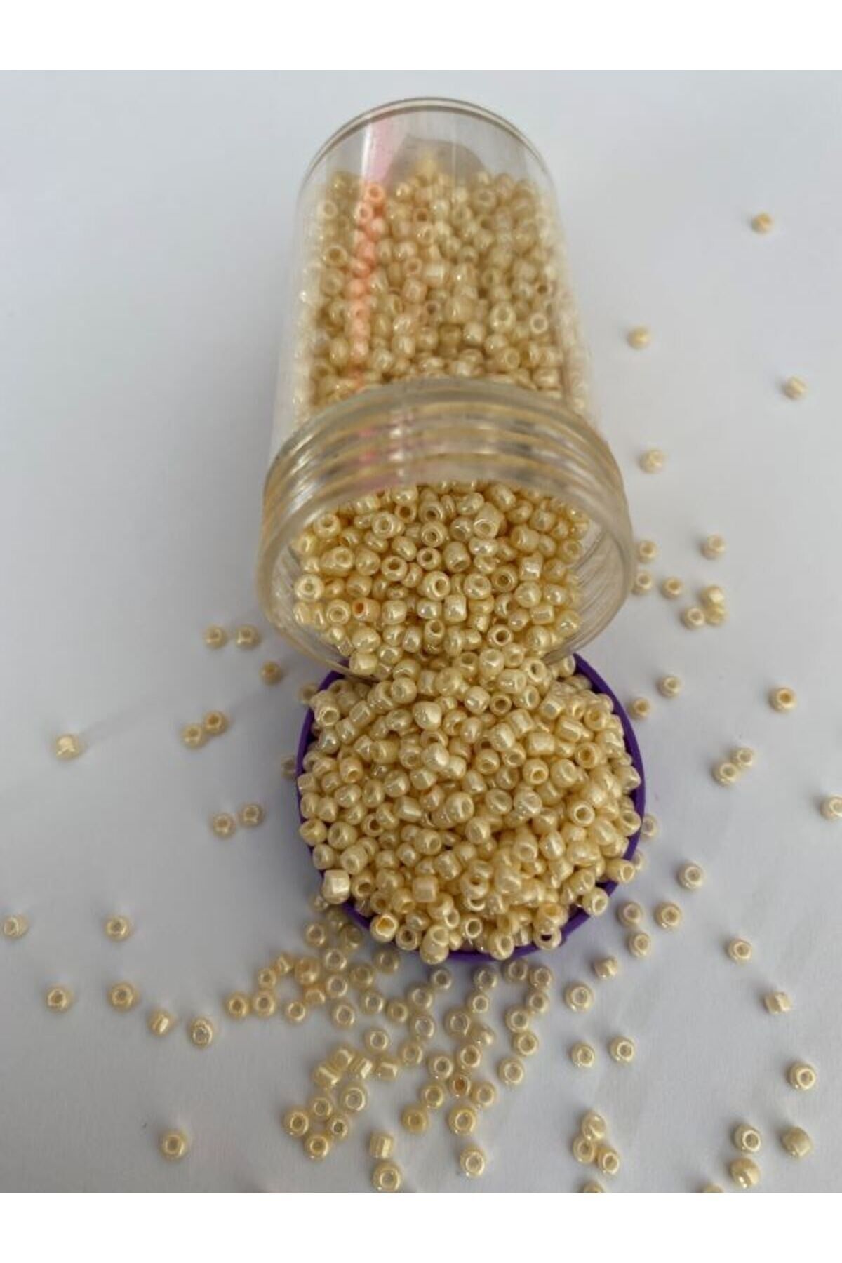 Kum Boncuk No:2 Ekru