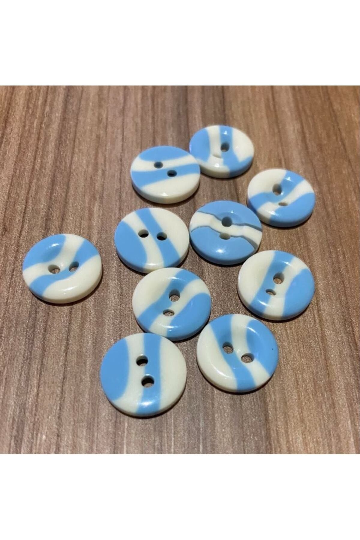 Taraftar Bebe Düğme. 1.5cm 6'lı Paket.