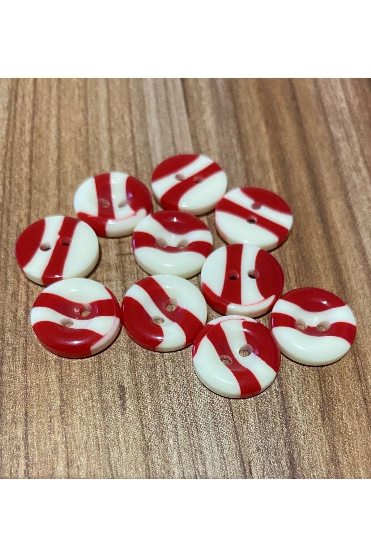 Taraftar Bebe Düğme. 1.5cm 6'lı Paket.