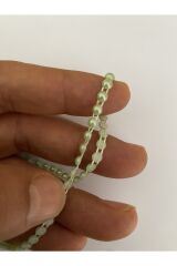 4mm Şerit Yarım Inci. Su Yeşili. 4 Metre.