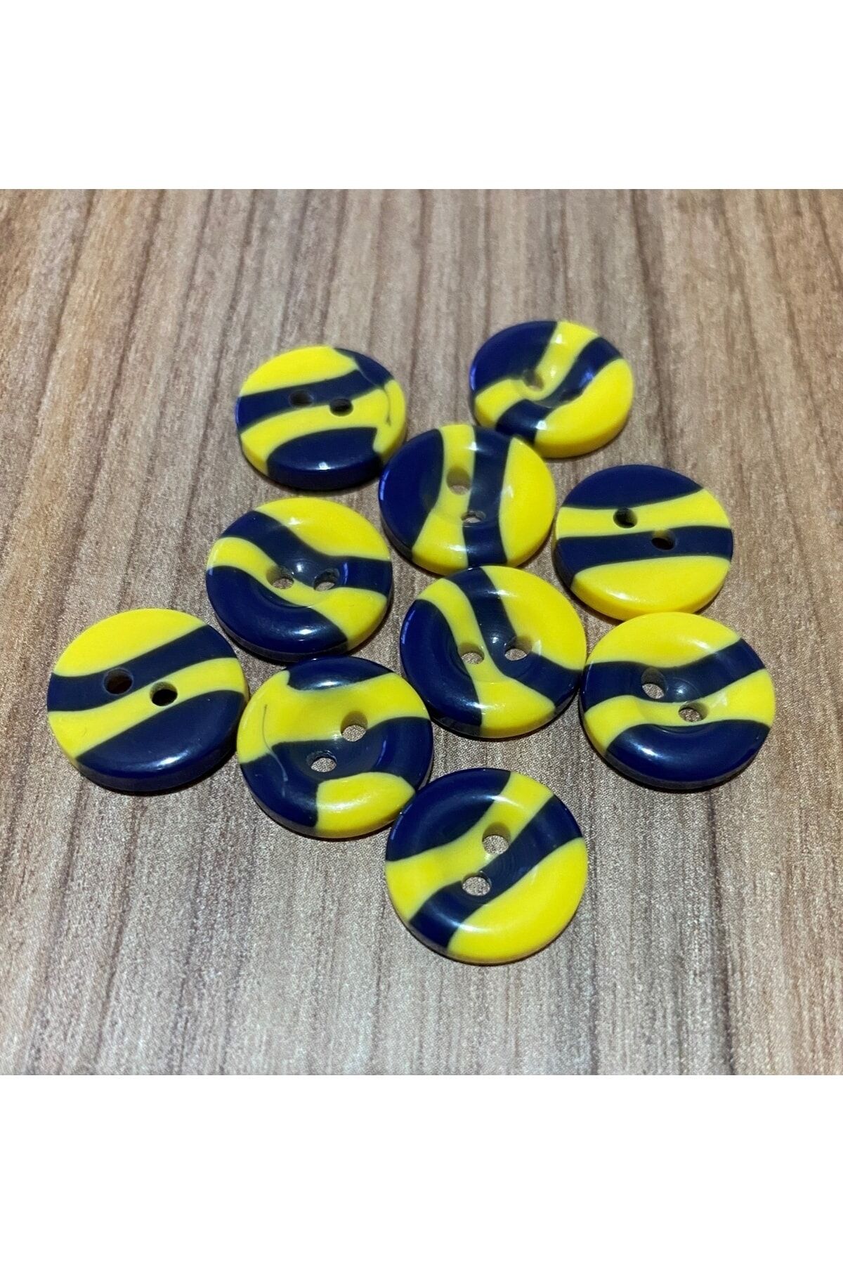 Taraftar Bebe Düğme. 1.5cm 6'lı Paket.