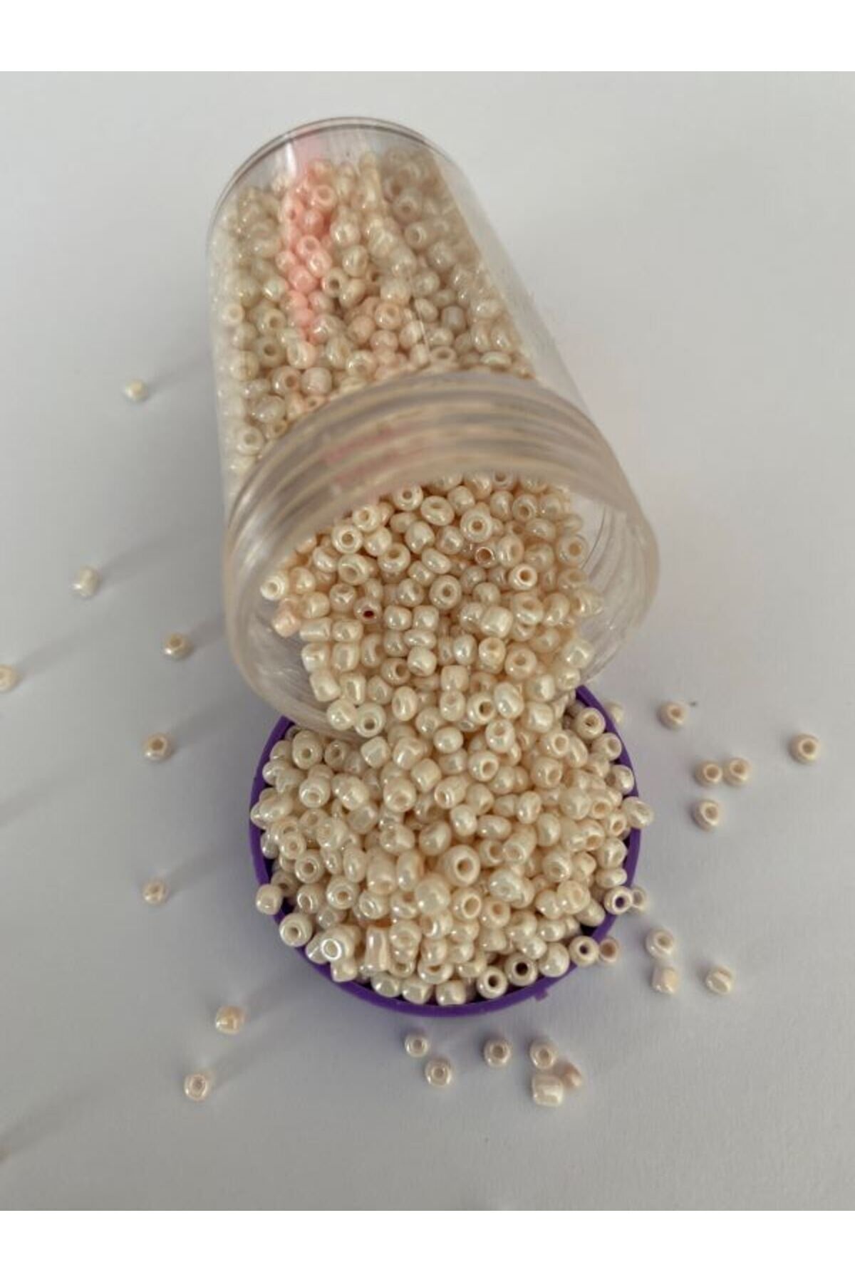 Kum Boncuk No:2 Koyu Krem