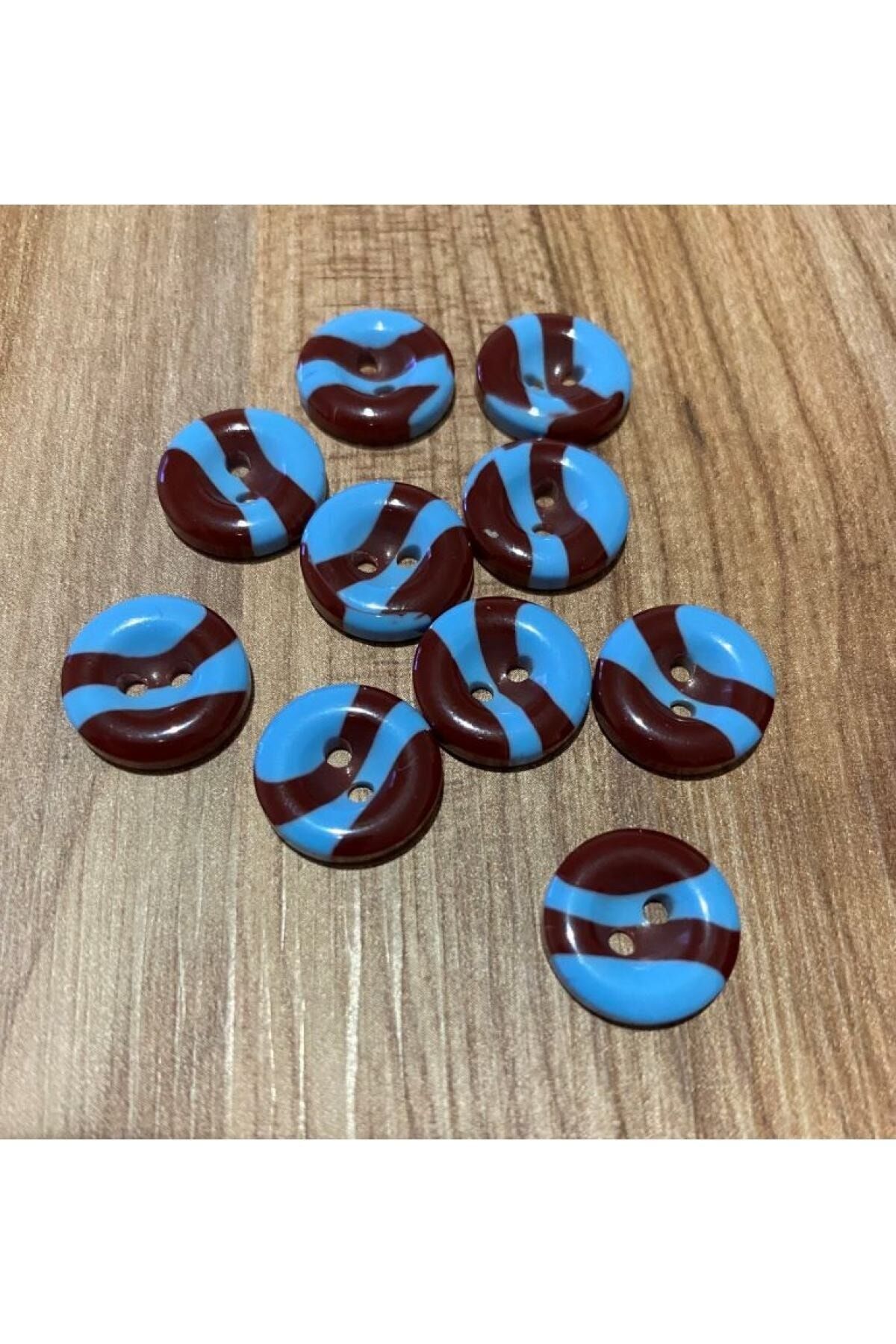 Taraftar Bebe Düğme. 1.5cm 6'lı Paket.