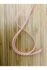 8mm Ikiz Şerit Yarım Inci. Pudra. 4 Metre.