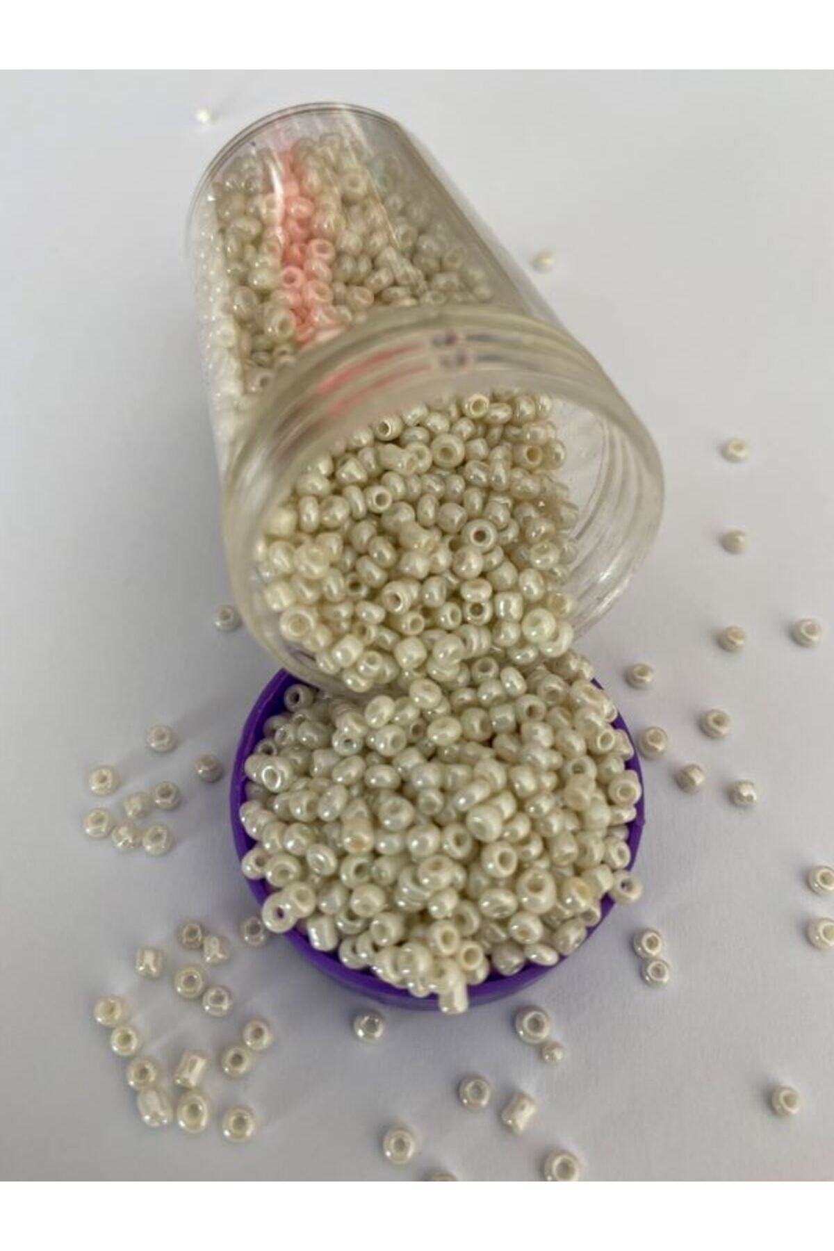 Kum Boncuk No:2 Taş Rengi