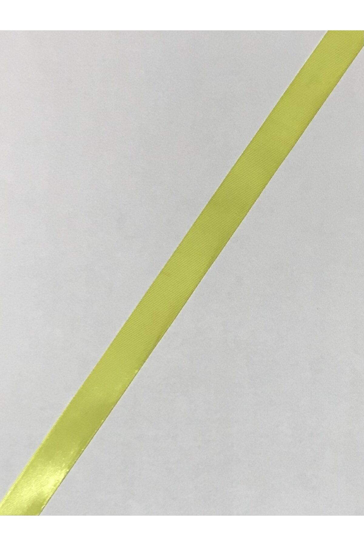 Düz El Işleme Nakış Kurdelesi. Eni:1.5cm. 5 Metre. Renk:limon Sarı