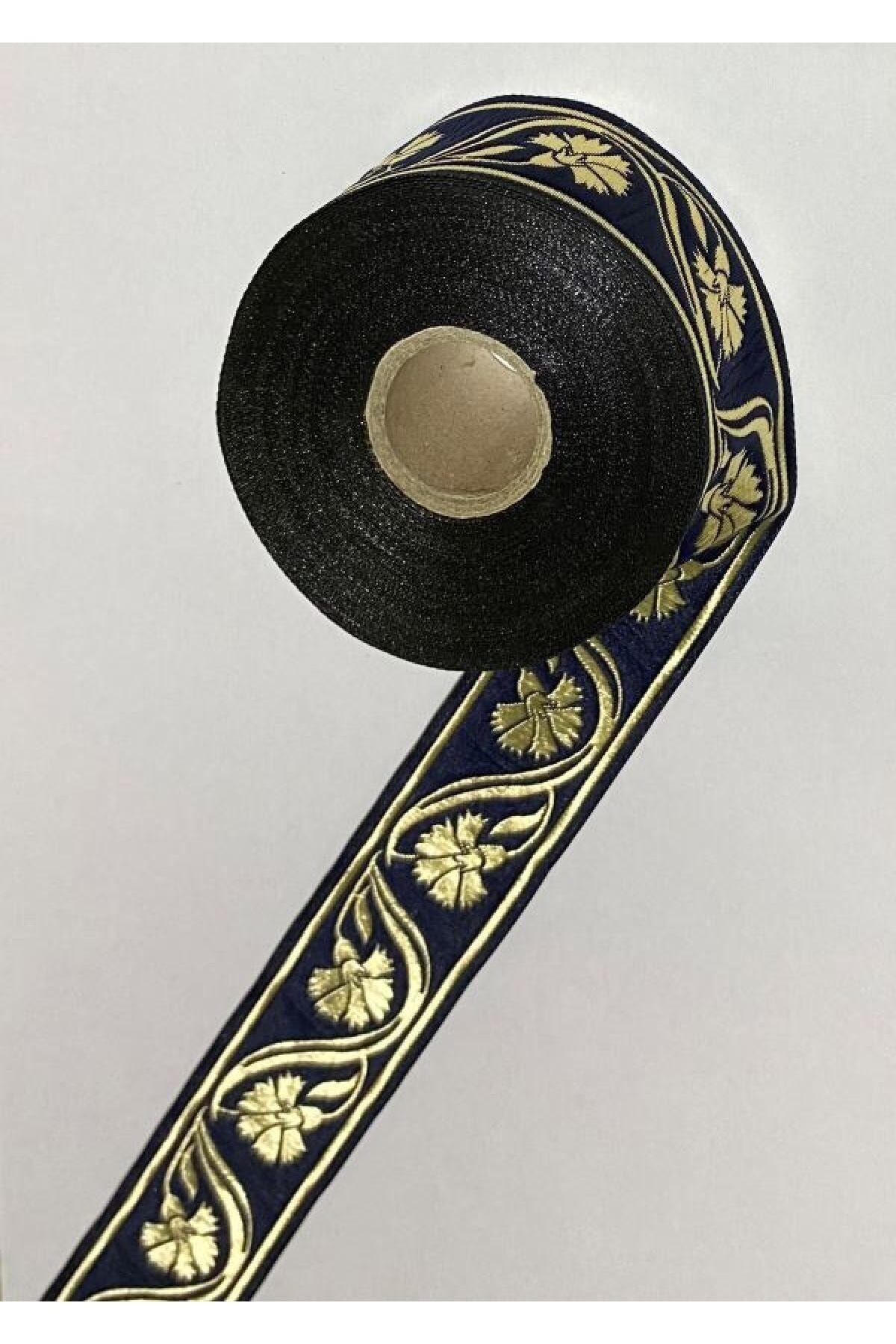 Bordür Şerit 33 mm x 10 mt Renk:5 Koyu Lacivert