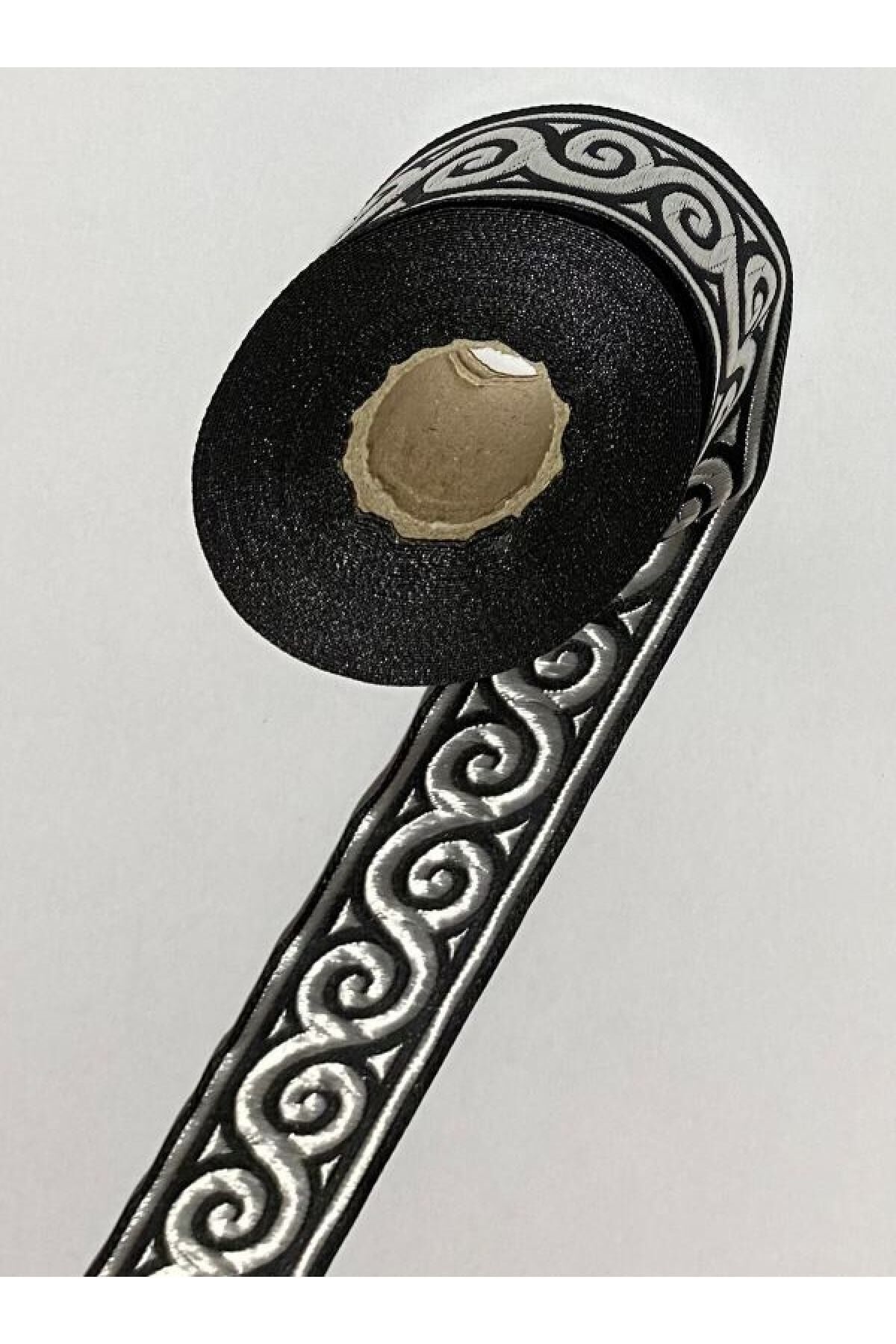 Bordür Şerit 33 mm x 7 mt Renk-4 Siyah.