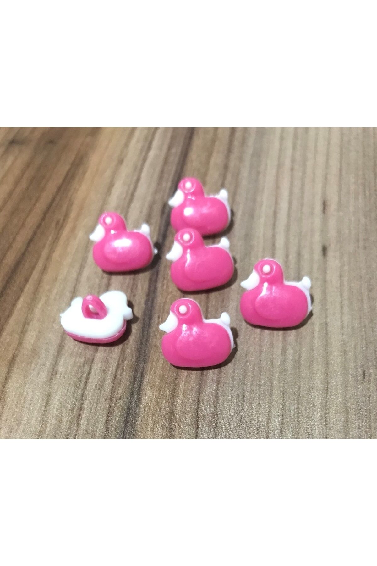 Plastik Bebek Düğmesi Ördek.