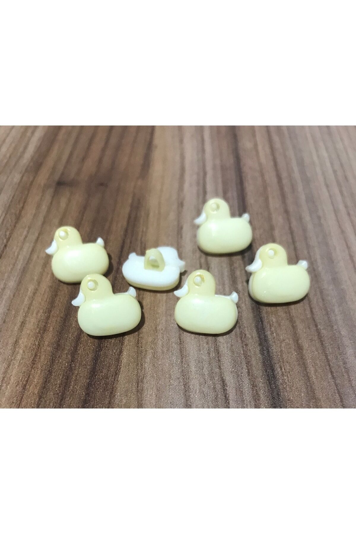Plastik Bebek Düğmesi Ördek.