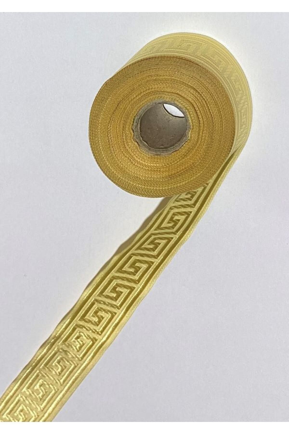 Bordür Şerit 33mmx10metre. Renk:3 Ekru.