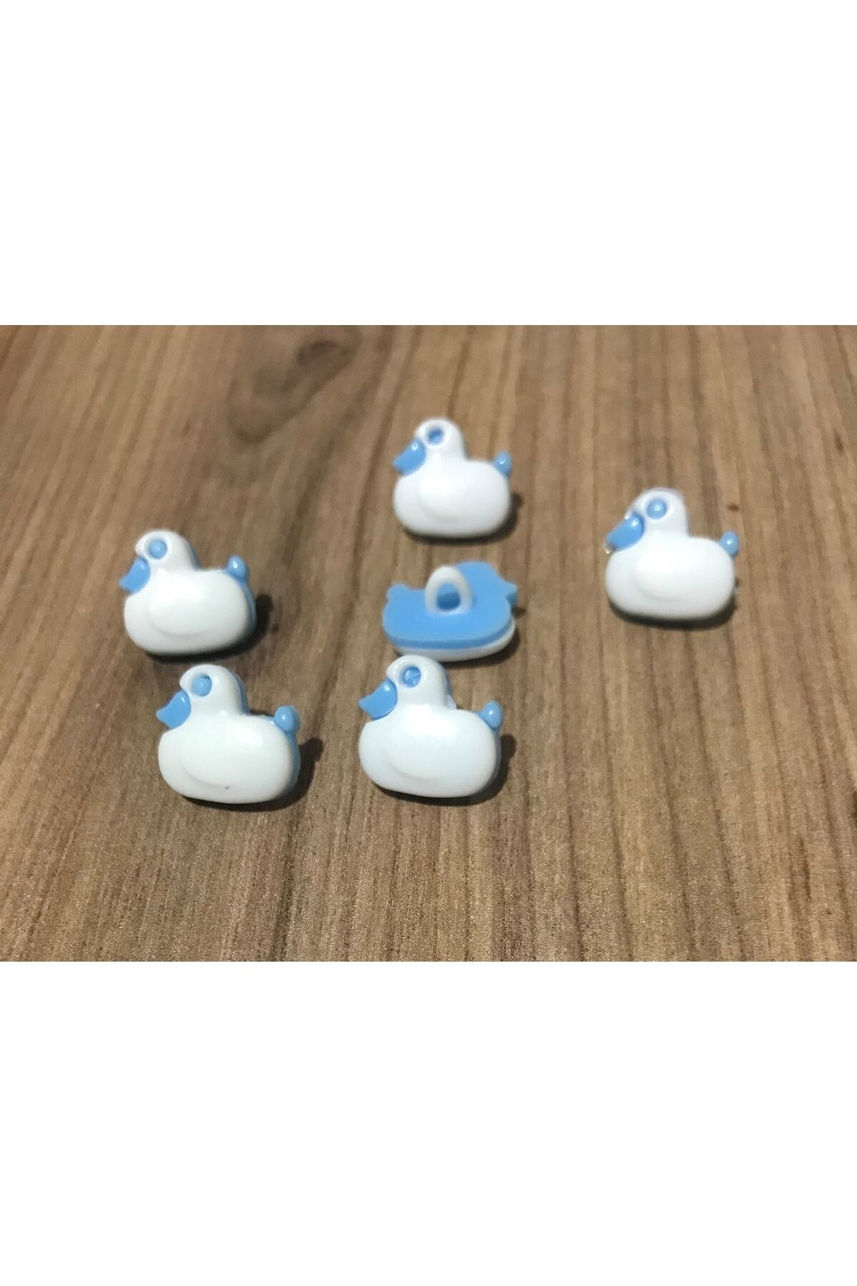 Plastik Bebek Düğmesi Ördek.
