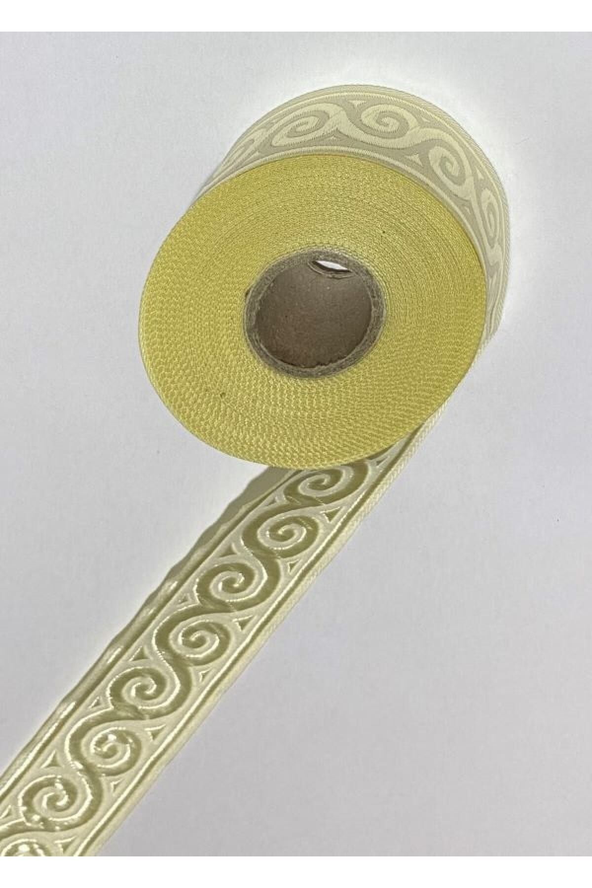 Bordür Şerit 33mmx10metre. Renk:4 Krem.