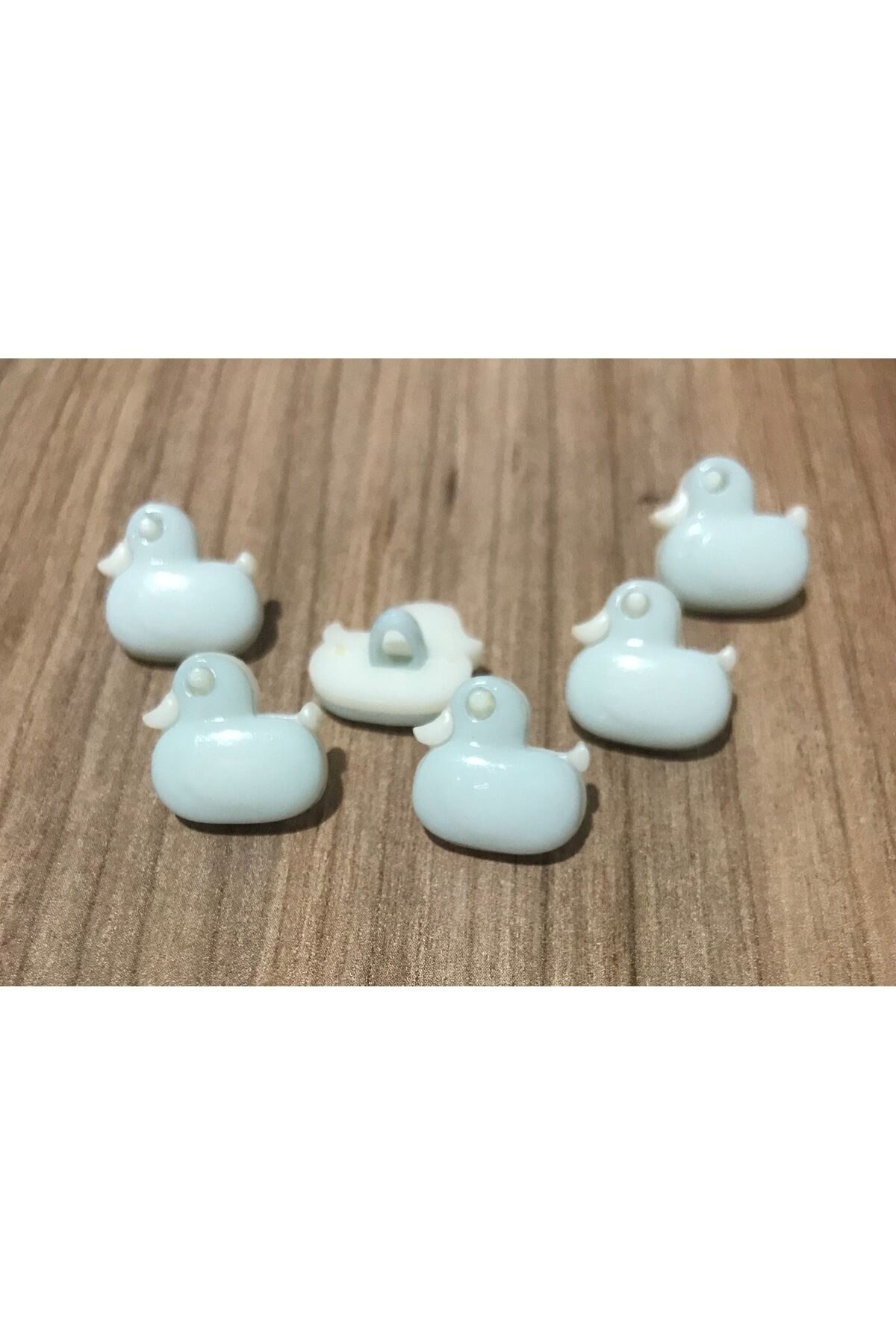 Plastik Bebek Düğmesi Ördek.