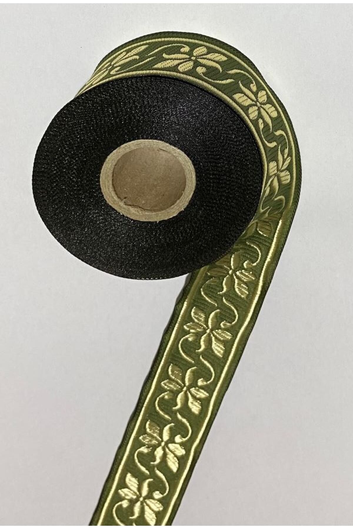 Bordür Şerit 33mmx10metre. Renk:6 Yeşil.